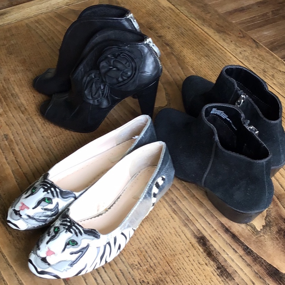 Boots and flats